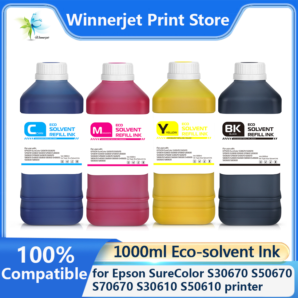 Eco Solvent Ink Cartridge - Epson I3200 XP600 DX5 DX7 4720