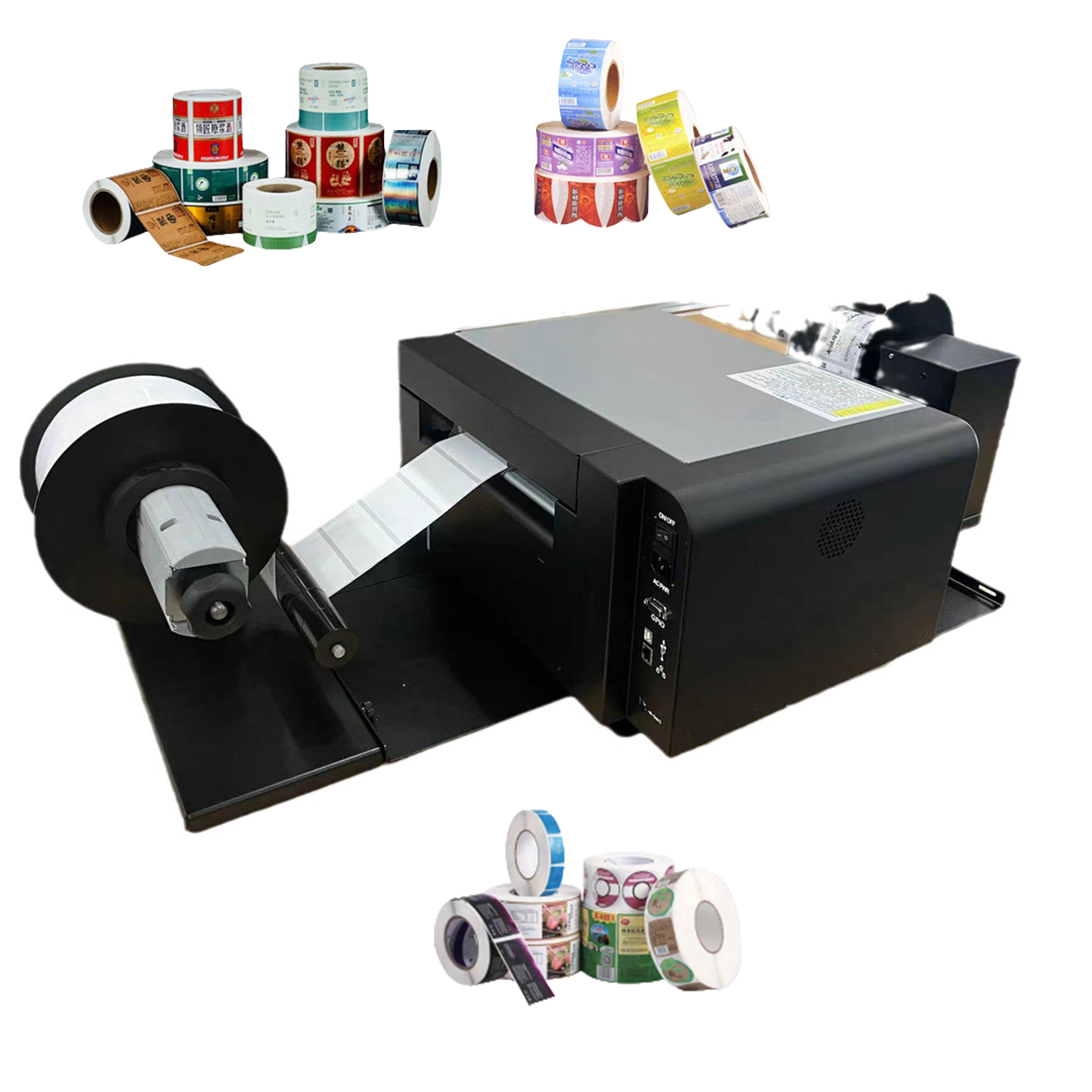 Commercial Printing Products - Rulodan Ruloya Dijital Renkli Etiket Yazıcısı