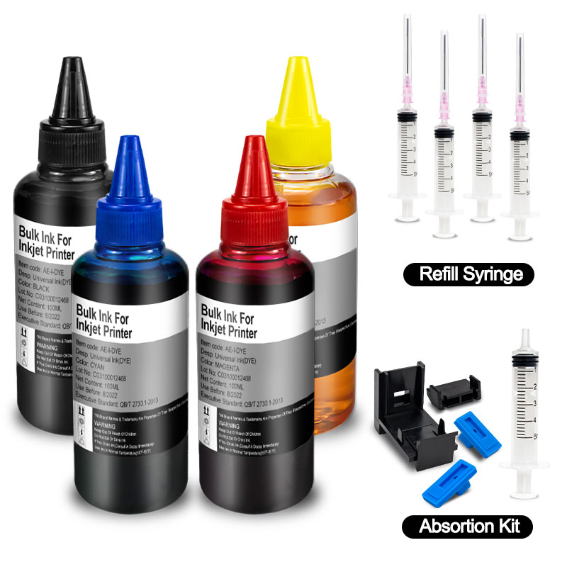 Eco Solvent Ink Cartridge - Evrensel Yazıcı Dolum Mürekkep kiti Epson