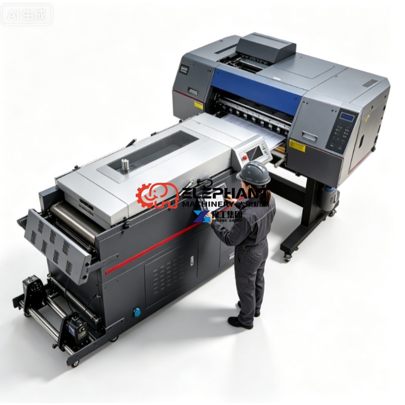 Commercial Printing Machine For Shirts - Ticari DTF PET Film Yazıcısı, Isı