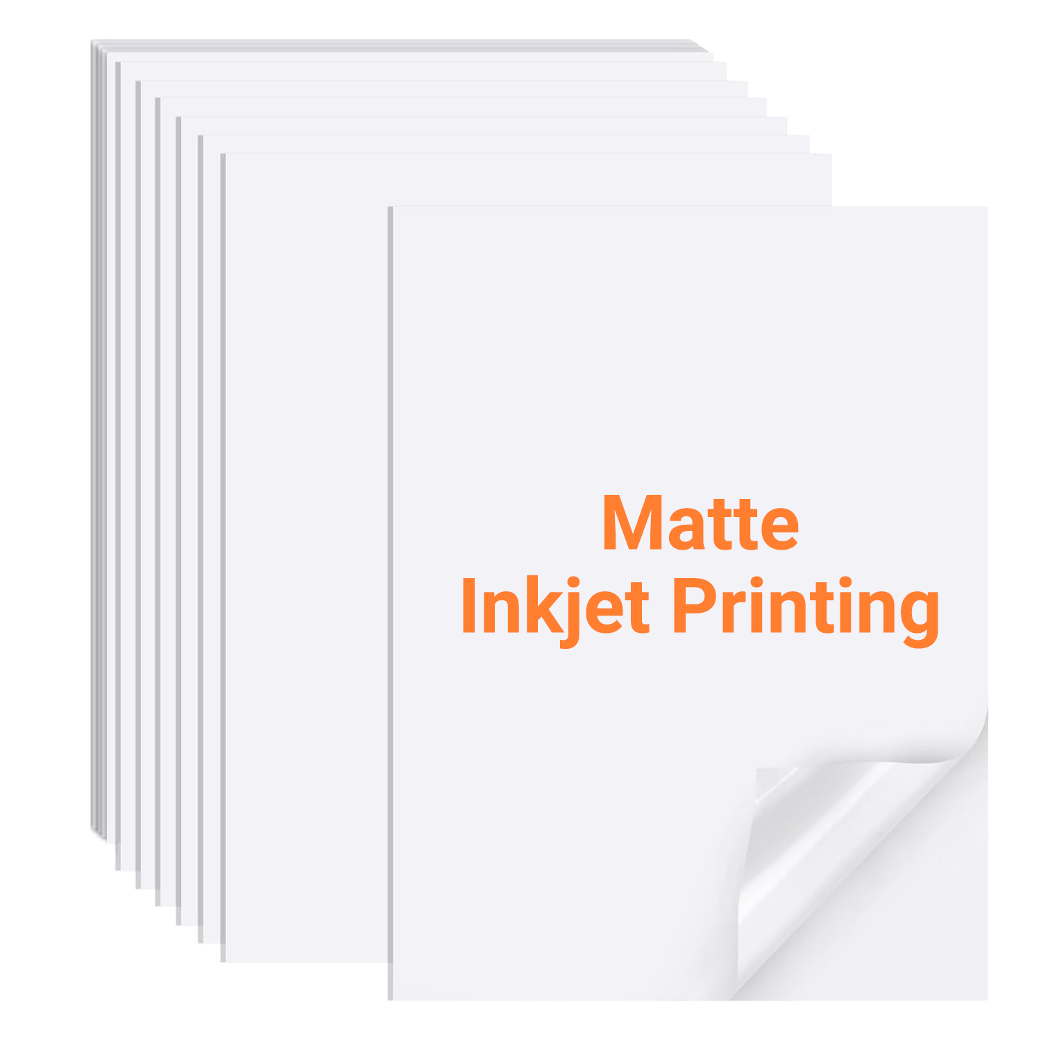 Commercial Vinyl Printing - 10/20/40 adet A4 Premium mat vinil