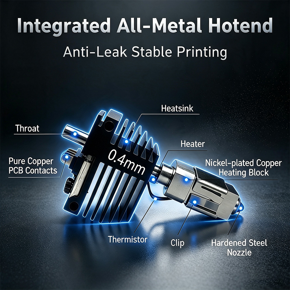 Flashforge C5 Pro Ekstruder iç - Print Head Cleaning Kit incelemesi ve fiyatı