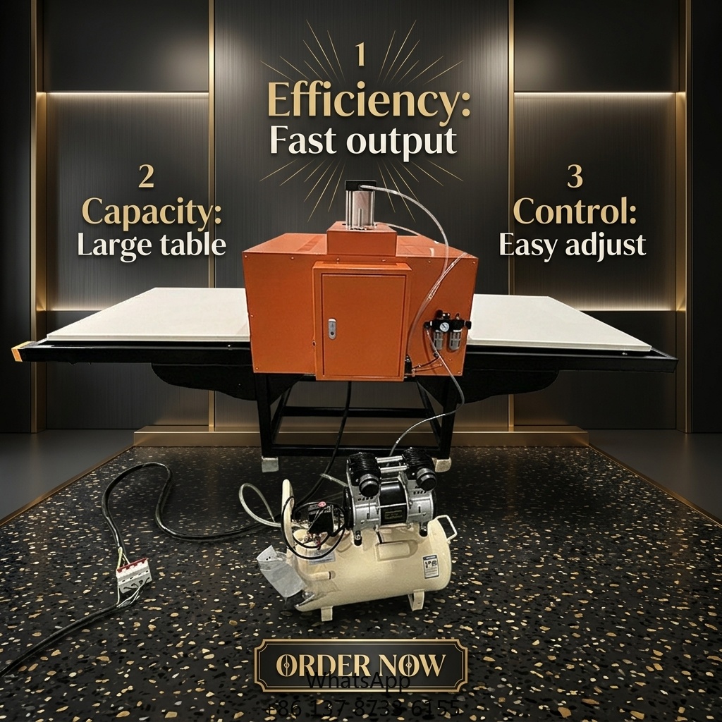 Otomatik Pnömatik Çift İstasyo - Commercial Printing Machine For Shirts incelemesi ve fiyatı