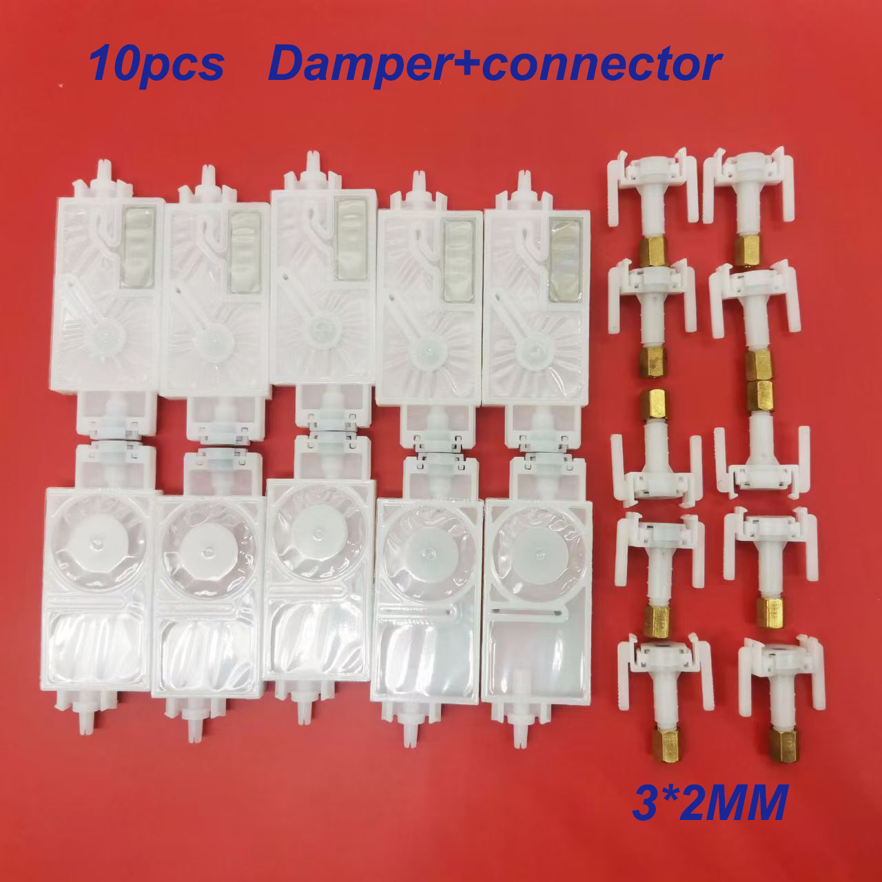 10 adet DX5 UV mürekkep damper - Eco Solvent Ink Cartridge incelemesi ve fiyatı