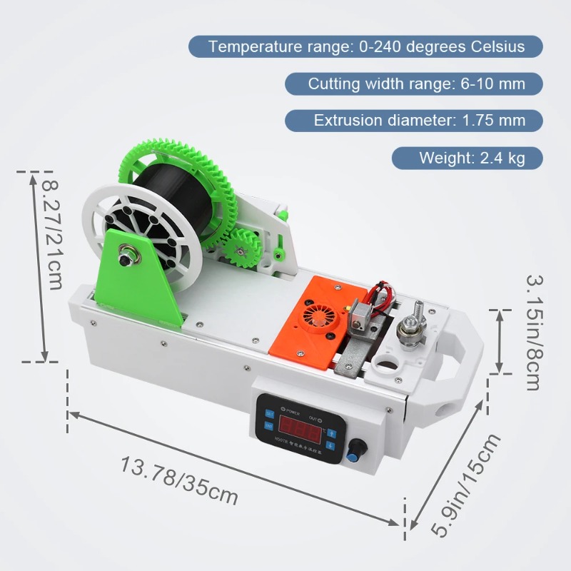 3D Baskı Filamenti Yapma Makin - Commercial Printing Products incelemesi ve fiyatı