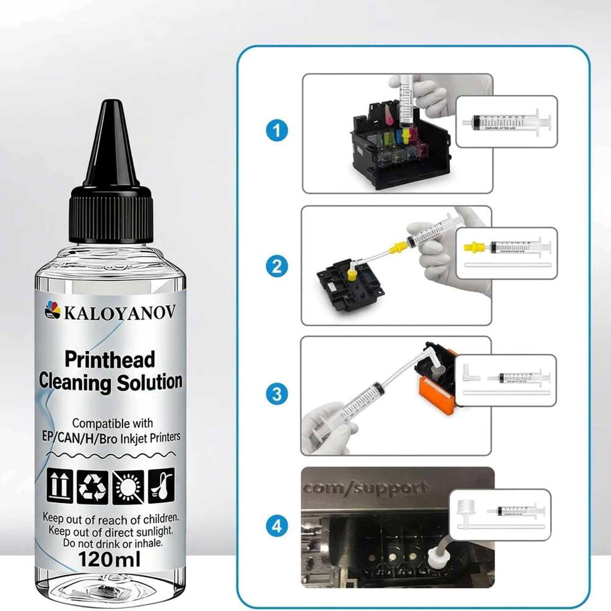 Epson HP Canon Brother için Pr - Print Head Cleaning Kit incelemesi ve fiyatı