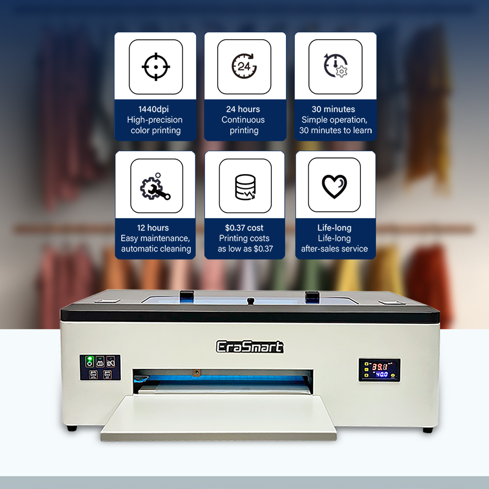 EraSmart 1390 baskı kafası mür - Commercial Printing Machine For Shirts incelemesi ve fiyatı
